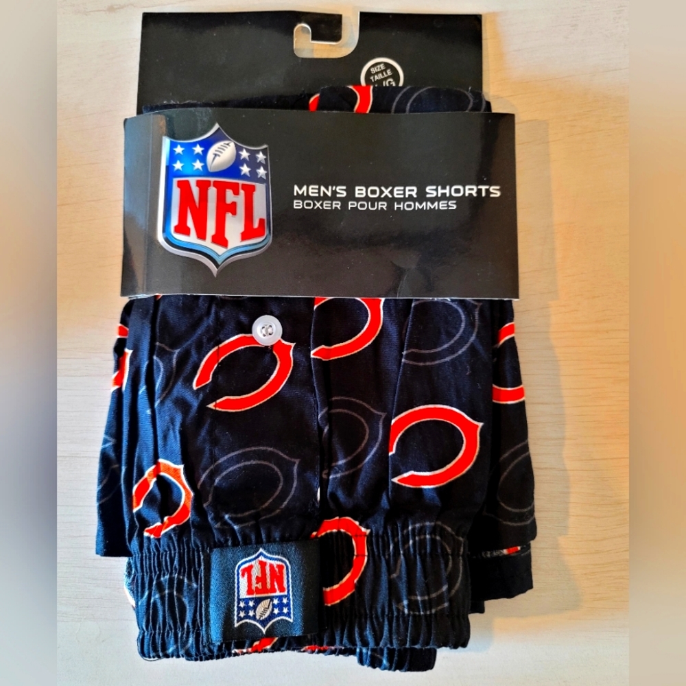 NFL Chicago Bears Boxers Large